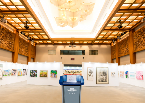 [청와대] 춘추관 장애인 특별展 기획 운영
